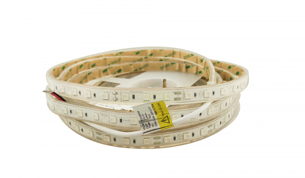 LED стрічка 12В RISHANG 5050-60-IP67-R-12-12 RD3260AA RISHANG 12Вт Червоний IP67 12мм