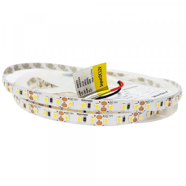 LED стрічка 12В RISHANG RN08C0TA-B-NW 120-2835-12В-IP20 8,6Вт 818Лм Білий Нейтральний 4000K 8мм