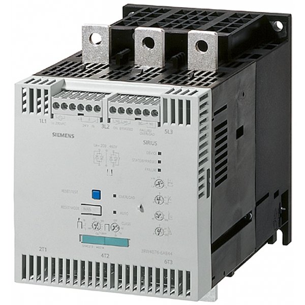Пристрій Плавний пуск електродвигуна SIEMENS 3RW4076-6BB44 250кВт 380В 432А