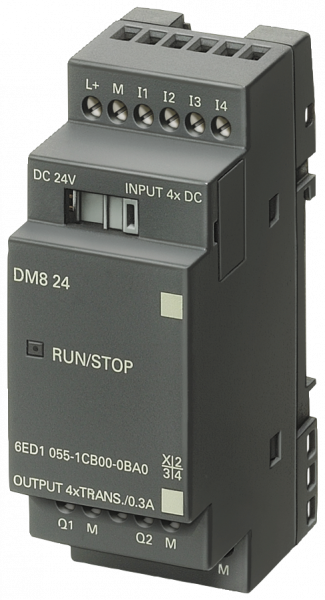 6ED1055-1CB00-0BA0 Дискретний модуль розширення LOGO DM8 24