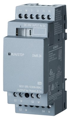 6ED1055-1CB00-0BA2 Дискретний модуль розширення LOGO DM8 24