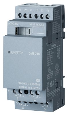 6ED1055-1HB00-0BA2 Дискретний модуль розширення LOGO DM8 24R