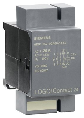 6ED1057-4CA00-0AA0 Модуль коммутації Siemens LOGO Contact 24