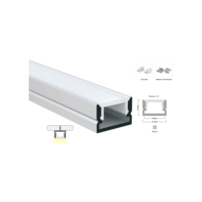 Розсіювач матовий до профілю LP-SL140B по 2м