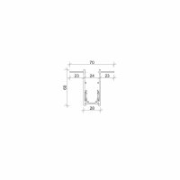 Skarlat RGD-Q48В-1.5M Магнітна трекова шина врізна