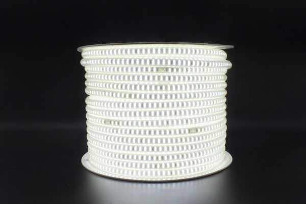 LED стрічка 220В Skarlat LED 2835-120-sl Білий Холодний 6000K IP65 10мм