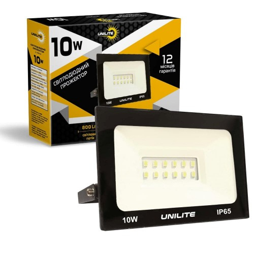 LED прожектор VARGO UNILITE 10Вт 220В 800lm 6500K