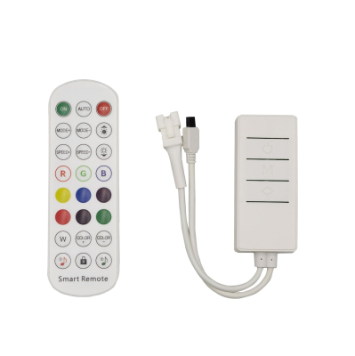 Контролер SMART RGB SPI 5-24В 8А Bluetooth TUYA 24 кнопки 4PIN Series: HomeLink