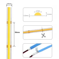 LED стрічка 12В LEDTech СОВ-12-320-B 12Вт Синій 8мм