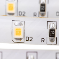 Led стрічка 12В MOTOKO-300W-F-3528-12 4,8Вт 500Лм Білий Холодний 7000K-8000K IP65 8мм