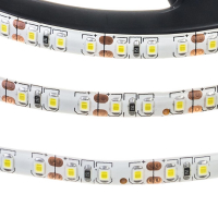 LED стрічка 12В MTK-600W-F-3528-120-12 9,6Вт 550Лм Білий Холодний 6500-7500К IP65 8мм
