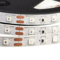 LED стрічка 12В AVT-300Y3528-60 4,8Вт Жовтий 8мм