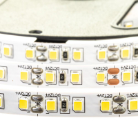 LED стрічка 12В MTK 600WW3528-120-12 9,6Вт 900Лм Білий Теплий 2700K-3500K IP20 8мм