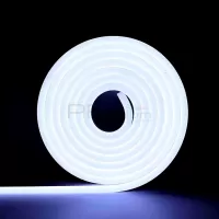 LED неон NF 8х16 2835-120 IP68 24В 10Вт Білий Денний 5500-6000К