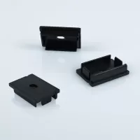 16977 Заглушка BIOM ZP-20B для профілю LP-20B Чорна