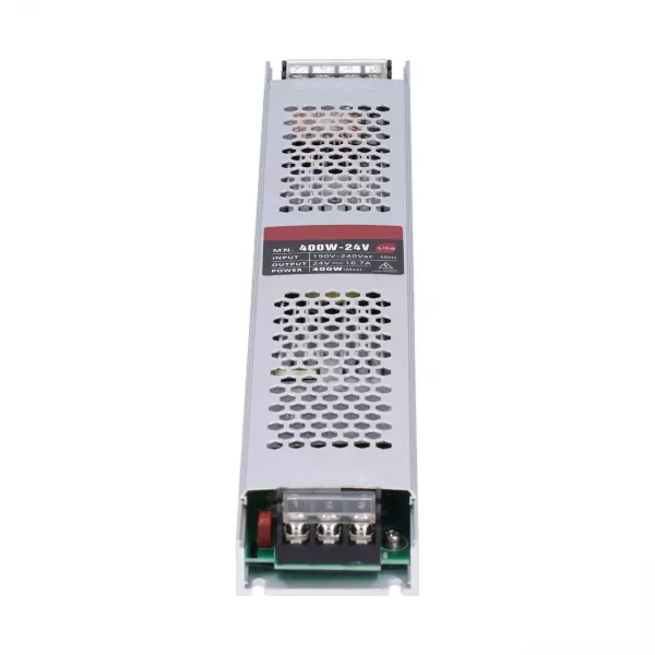 Блок живлення LEDTech 24v 16,7а 400Вт ultra thin алюм