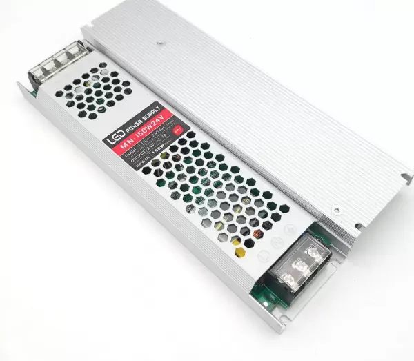 Блок живлення LEDTech 24v 6,3а 150Вт ultra thin алюм