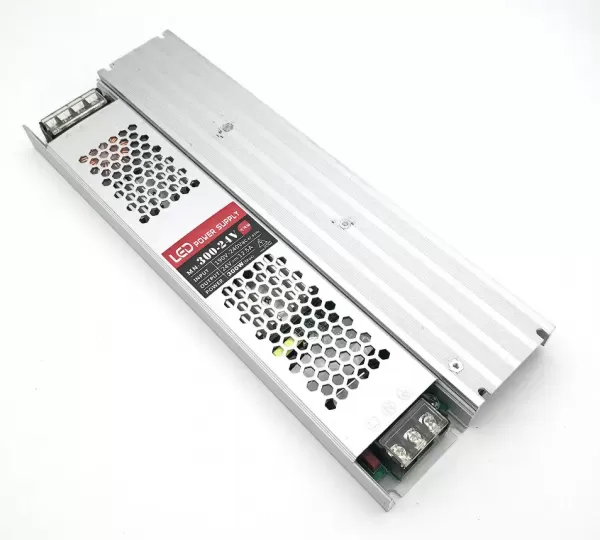 Блок живлення LEDTech 24v 12,5а 300Вт ultra thin алюм
