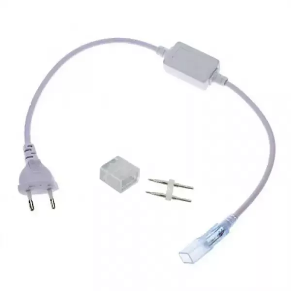 Кабель живлення Led стрічки 220В 12мм