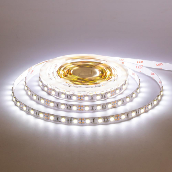 Led стрічка 12В МOТOКO-300W5050-12 Білий Холодний 7000K-8000K IP20 10мм