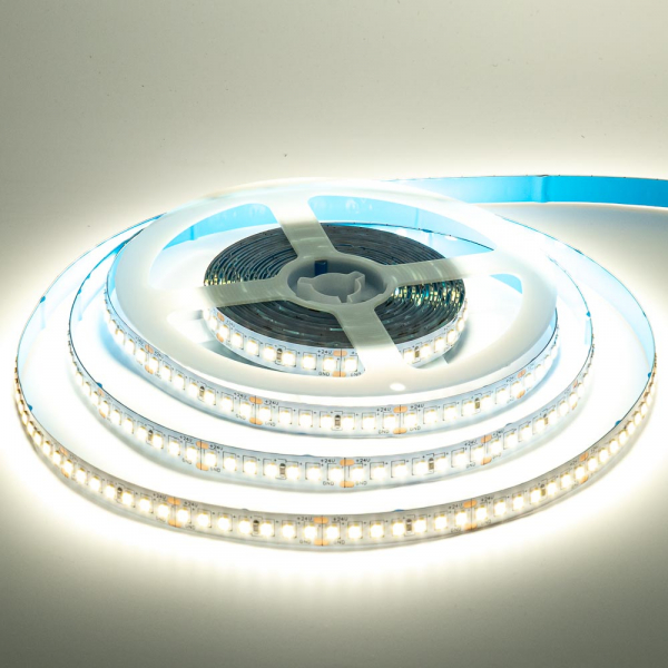 LED стрічка 24В AVT-840CW2835-168-24 13Вт 1200Лм Білий Холодний 6000К IP20 10мм