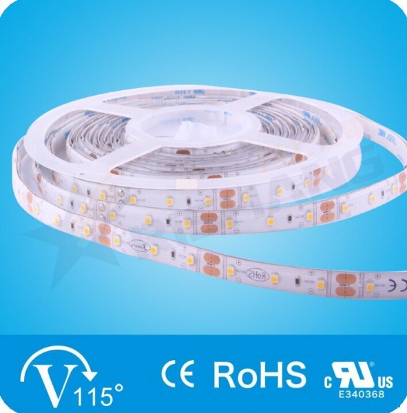 LED стрічка 12В RISHANG 60-2835 12Вт 710Лм RD6060TA-A Білий Теплий 3000K IP65 10мм