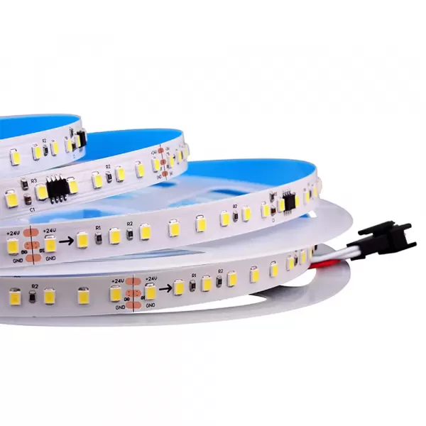 LED стрічка 24В 2835-120 SMART 12Вт 1300Лм Білий Теплий 2800-3200К IP20 10мм