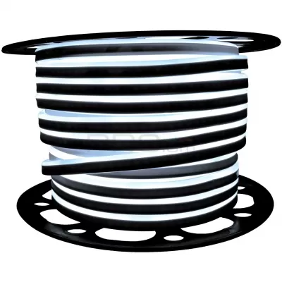 LED неон SF 8х16 2835-120 IP68 12В 10Вт Білий 5500-6000К