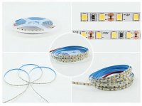LED стрічка 12В 2835-120 9,6Вт Білий Нейтральний 4200К IP20 5мм