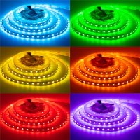 LED стрічка 12В МТК-300RGB5050-12 SMD5050-60 14,4Вт IP20 RGB 10мм