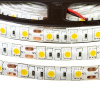 LED стрічка 12В МТК-300WW-F-5050-12 SMD5050-60 14,4Вт 520Лм Білий Теплий 2700-3500К IP65 10мм