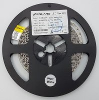 LED стрічка 24В RISHANG RN08C0TC-B 120-2835 8,6Вт 818Лм Білий Теплий 2700K IP20 8мм
