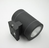 Фасадний світильник Бра Skarlat OLP2234-COB 6Вт+6Вт BK 3000K IP54 Чорний