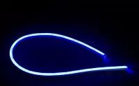 LED неон 12В LF 8х16 2835-120 IP68 12Вт Синій