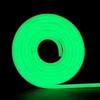 LED неон 12В LF 8х16 2835-120 IP68 12Вт Зелений